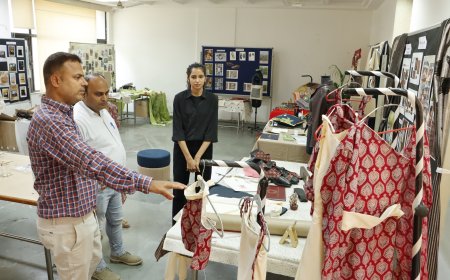 डीएलसी सुपवा के डिज़ाइन छात्रों ने सेमेस्टर जूरी मूल्यांकन में बिखेरी चमक