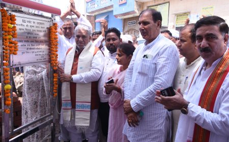 ग्रामीण क्षेत्र के विकास में कमी नहीं रहने देगी नायब सरकार : मंत्री कृष्ण लाल पंवार