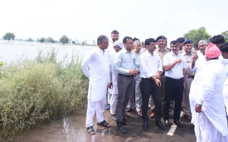 अधिकारी आपसी तालमेल से जल निकासी के कार्य को निपटाए : सांसद रामचंद्र जागड़ा