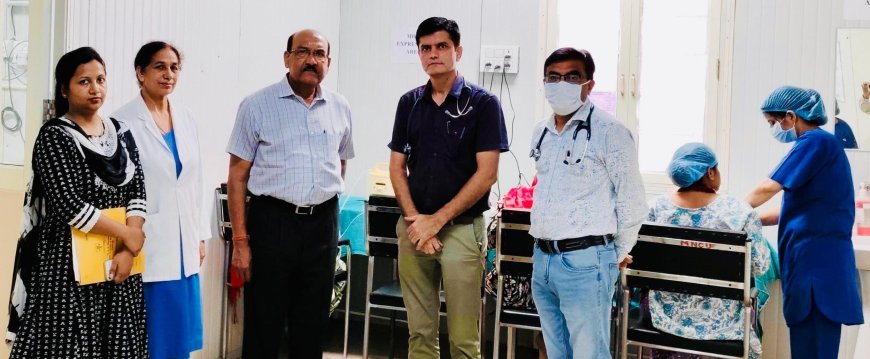 पीजीआईएमएस रोहतक में मदर मिल्क बैंक की शुरुआत : डॉ.एच.के. अग्रवाल