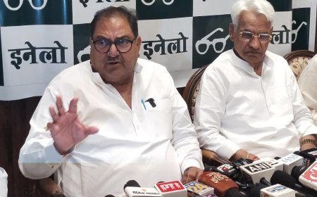 हरियाणा में बाप-बेटे की खुल चुकी है पोल, भाजपा का भी चेहरा हुआ बेनकाब : अभय सिंह चौटाला