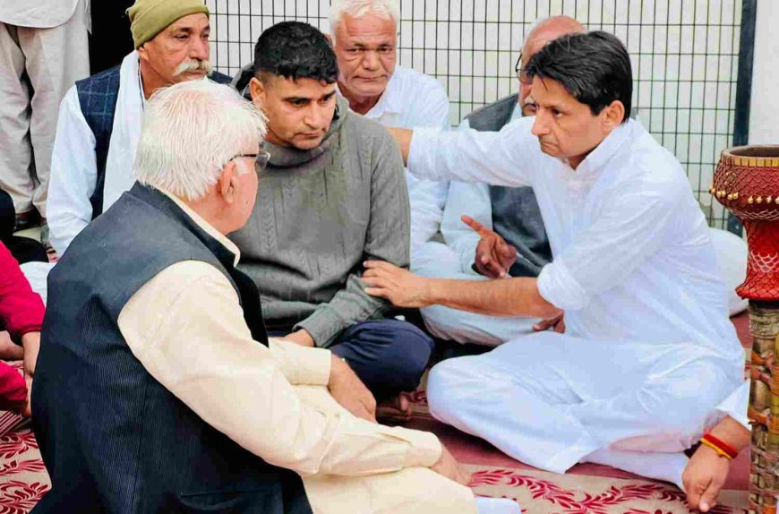 लाखनमाजरा हादसा: दीपेन्द्र हुड्डा बोले—सरकार की लापरवाही से गई दो