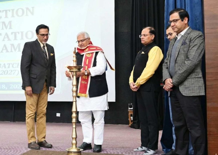 खेलों के समग्र विकास में सिर्फ प्रतिभा नहीं, स्पोर्ट्स मैनेजमेंट की शिक्षा भी जरूरी : श्याम सिंह यादव