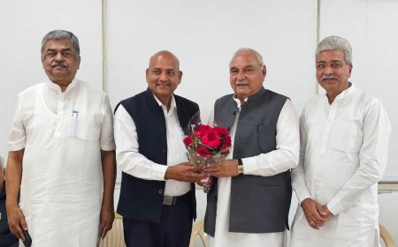 हरियाणा राज्यसभा चुनाव: कांग्रेस ने कर्मवीर बौद्ध को बनाया उम्मीदवार, BJP ने संजय भाटिया पर लगाया दांव