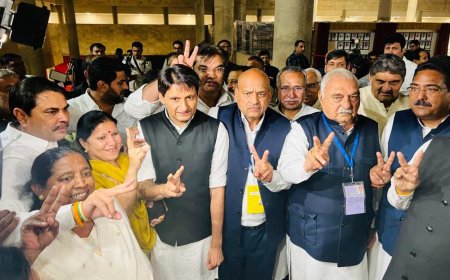 हरियाणा राज्यसभा चुनाव: 0.66 वोट से पलटा खेल, कांग्रेस के कर्मवीर बौद्ध की जीत, भाजपा के संजय भाटिया भी पहुंचे संसद