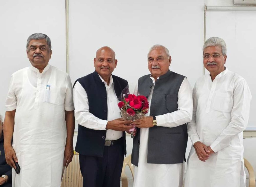 हरियाणा राज्यसभा चुनाव: कांग्रेस ने कर्मवीर बौद्ध को बनाया उम्मीदवार, BJP ने संजय भाटिया पर लगाया दांव