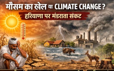 हरियाणा में “मौसम का खेल” या क्लाइमेट चेंज? MDU की प्रोफेसर डॉ. विनीता हुड्डा ने बताई असली वजह