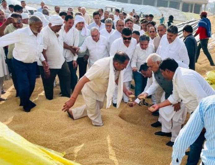 मंडियों का दौरा करेंगे भूपेंद्र सिंह हुड्डा, सांपला से शुरुआत; MSP और व्यवस्थाओं को लेकर सरकार पर निशाना