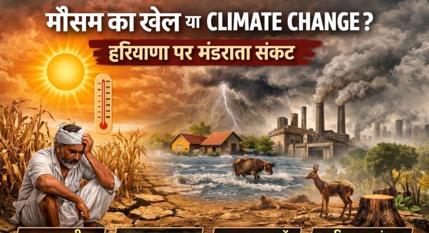 हरियाणा में “मौसम का खेल” या क्लाइमेट चेंज? MDU की प्रोफेसर डॉ. विनीता हुड्डा ने बताई असली वजह