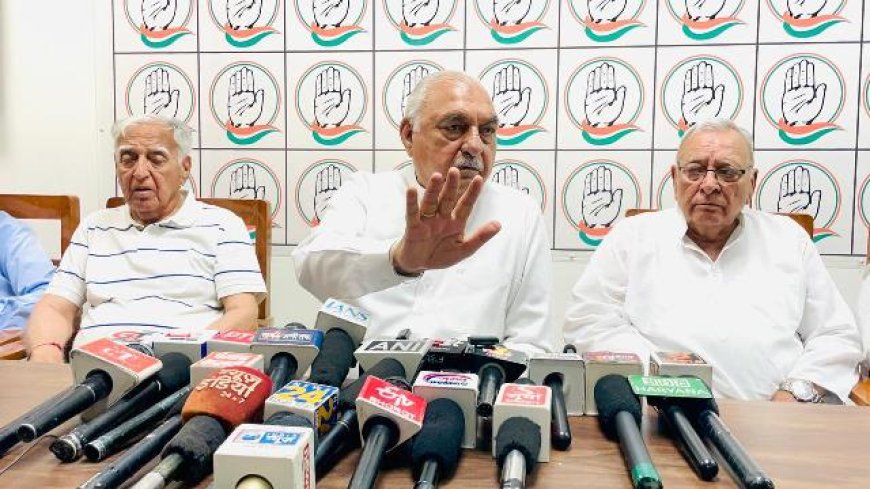 सांपला में 60 प्रतिशत जनता ने दिया बीजेपी के खिलाफ वोट : भूपेंद्र हुड्डा